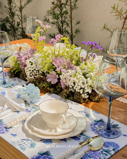 Kit de Mesa Hortensias de Azores