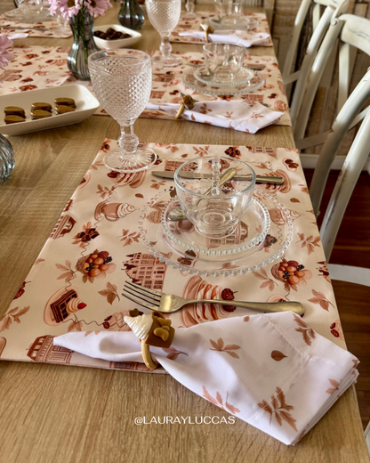 Kit de Mesa Puesta Chocolate Belga