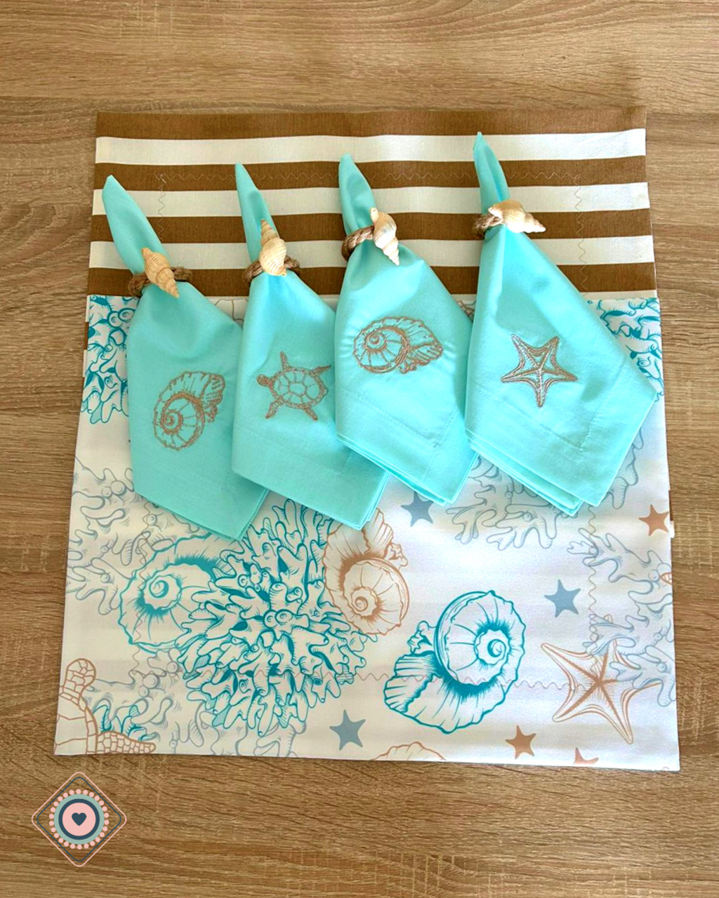 Kit de Mesa Puesta Océano