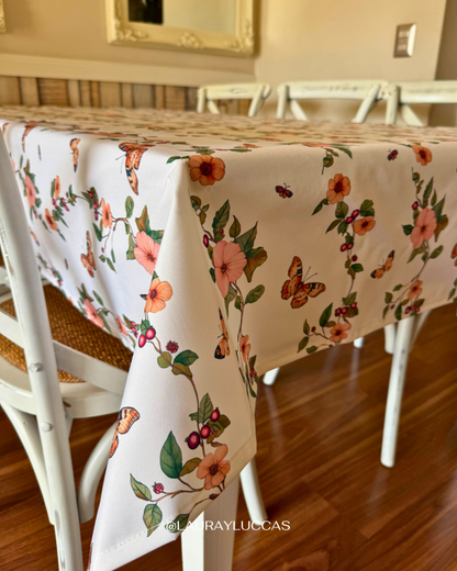 Mantel Rectangular Botánica