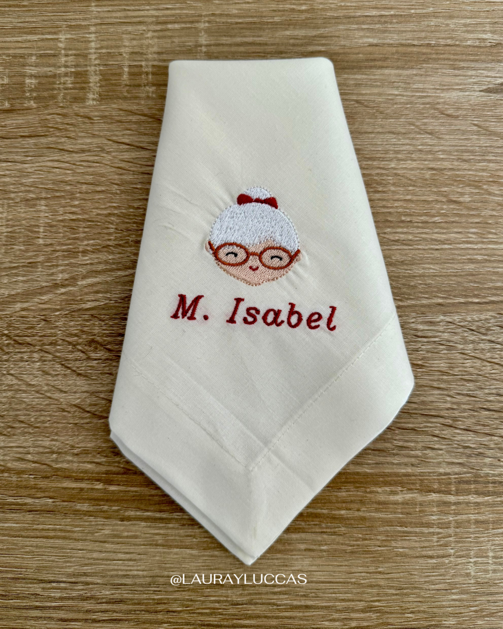 Servilleta de Tela 100% algodón PERSONALIZADA