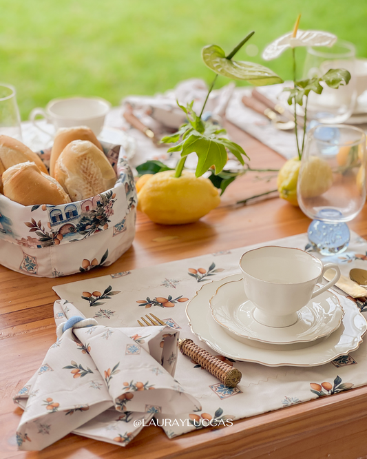 Kit de Mesa Puesta Limones de Sorrento