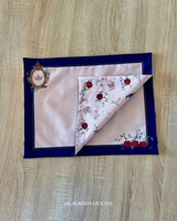 Individual de tela doble faz impermeable Blancanieves