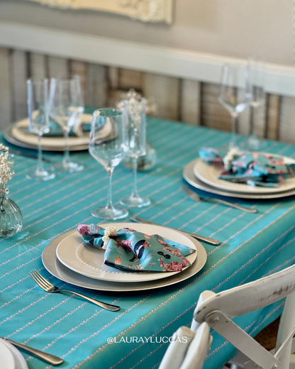 Mantel Rectangular Perlas Audrey