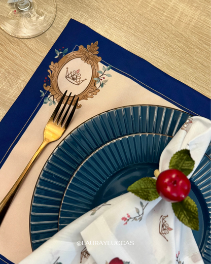 Servilleta de Tela Estampada Blancanieves
