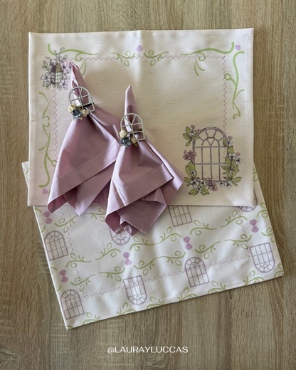 Porta servilletas Ventana Rapunzel