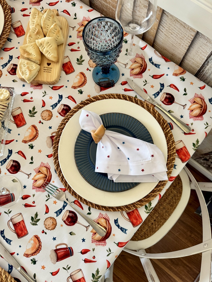Mantel Rectangular Sabor Chileno