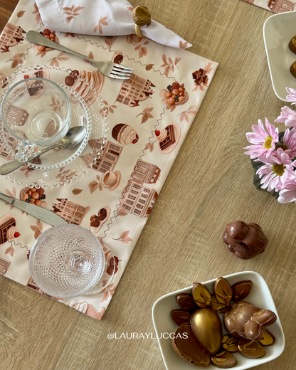 Kit de Mesa Puesta Chocolate Belga
