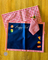 Kit de Mesa Puesta Happy Food Pizza