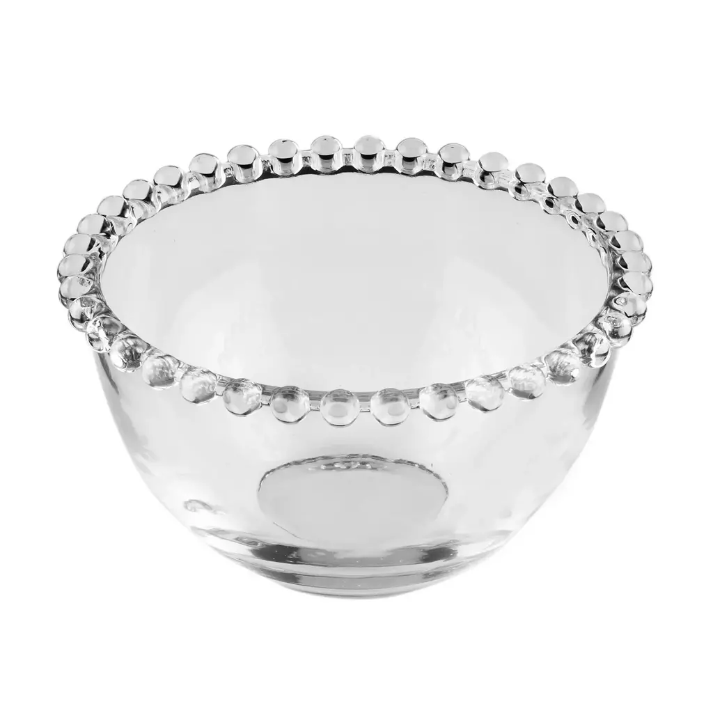 Bowl 480ml Color Transparente Colección Cristal Perlas