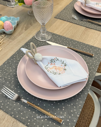 Individual Doble faz e impermeable Jardín de conejos