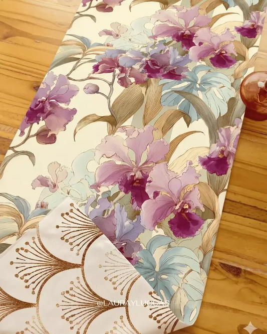 Camino doble faz Orquídeas de Singapur