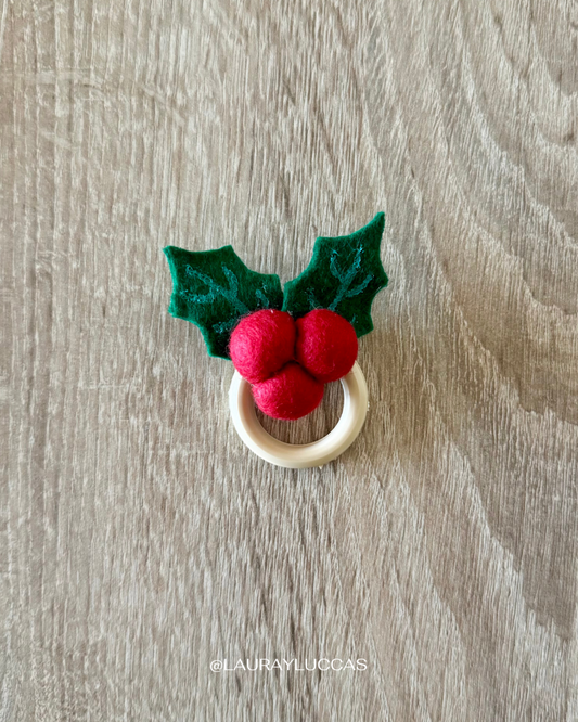Porta servilletas en feltro Berries