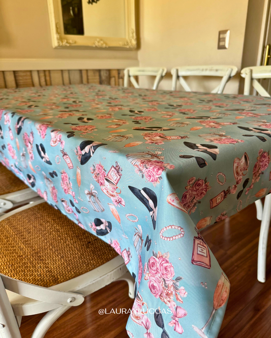 Mantel Rectangular Estampado Audrey