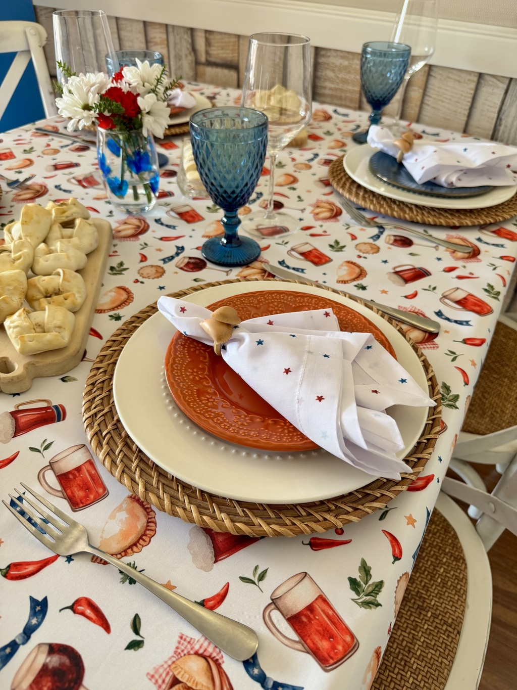 Mantel Rectangular Sabor Chileno