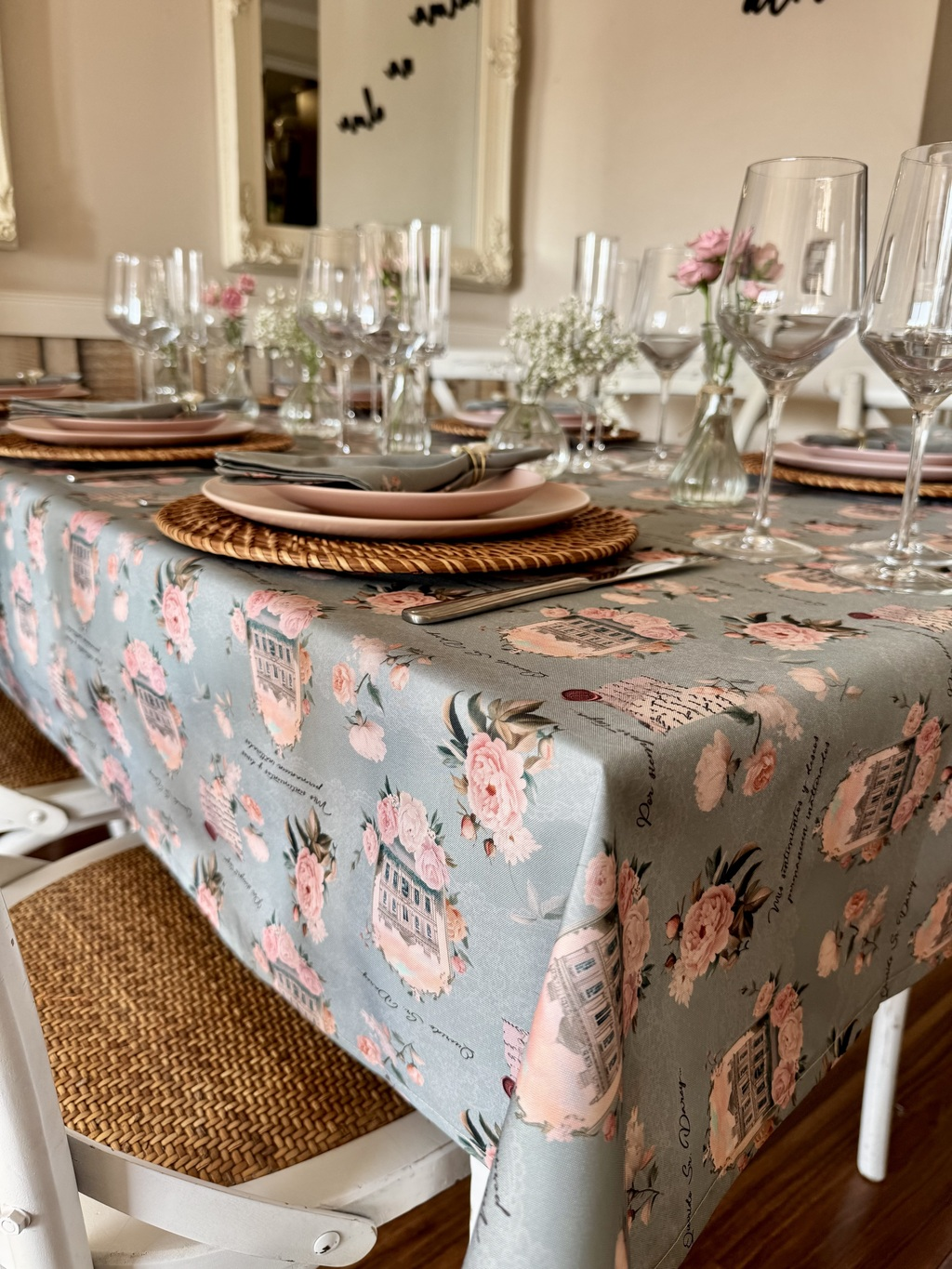 Mantel Rectangular Orgullo y Prejuicio