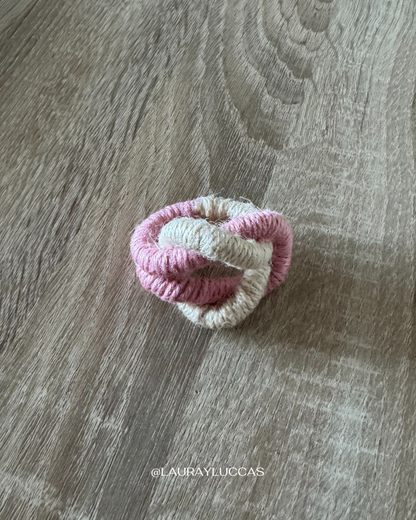 Porta servilletas Nudo rosado