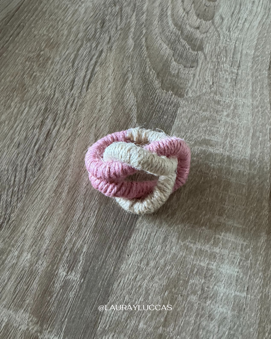Porta servilletas Nudo rosado