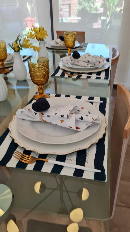Kit de Mesa Puesta Corazones