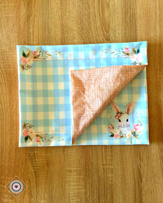 Individual de tela doble faz impermeable Pascua Tiempo de Renovación