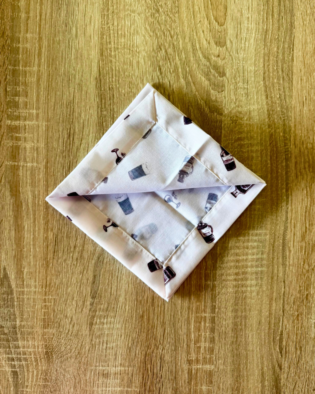 Servilleta de Tela Estampada Pub Inglés