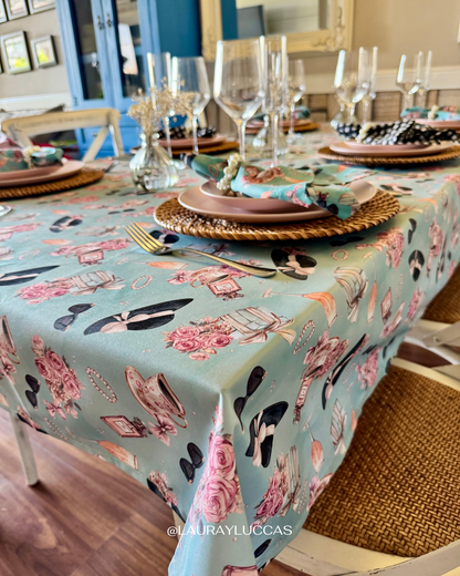Mantel Rectangular Estampado Audrey