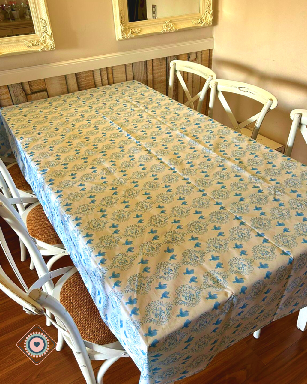 Mantel Rectangular Impermeable Encanto (Cenicienta)