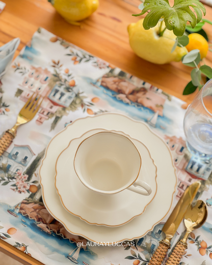 Set familia - 4 individuales doble faz Sorrento