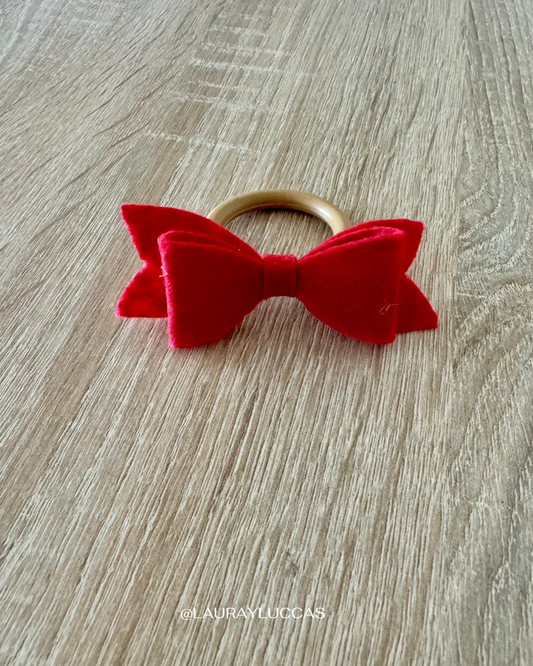 Porta servilletas Lazo Rojo