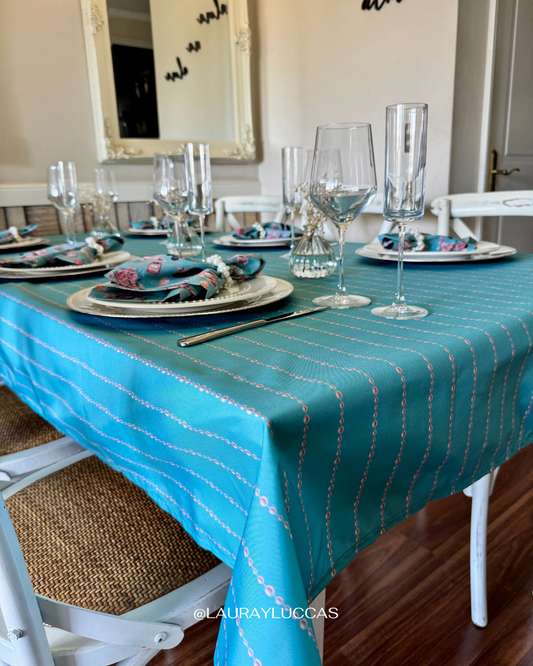 Mantel Rectangular Perlas Audrey