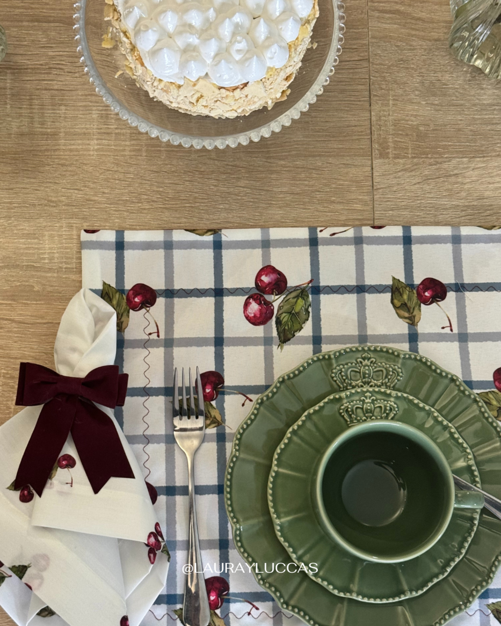 Kit de Mesa Corazón del Maule (cerezas)