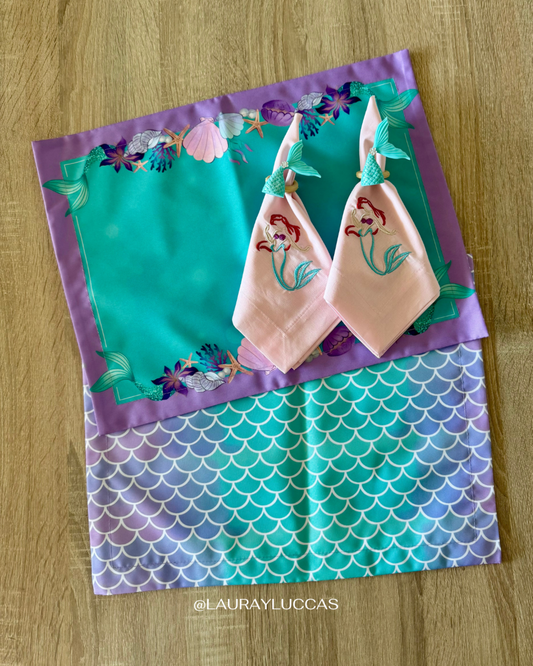 Kit de Mesa Puesta Sirenita