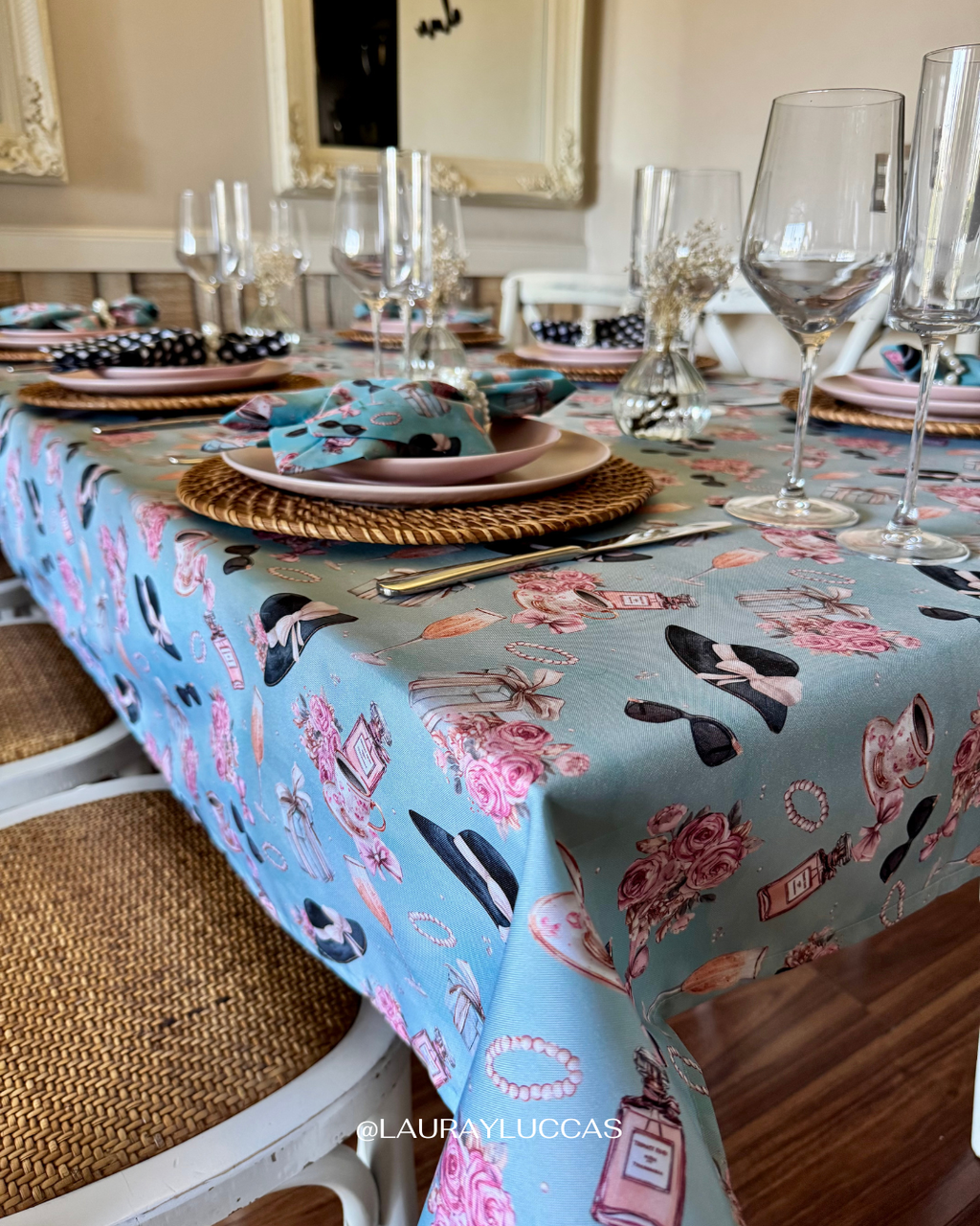 Mantel Rectangular Estampado Audrey