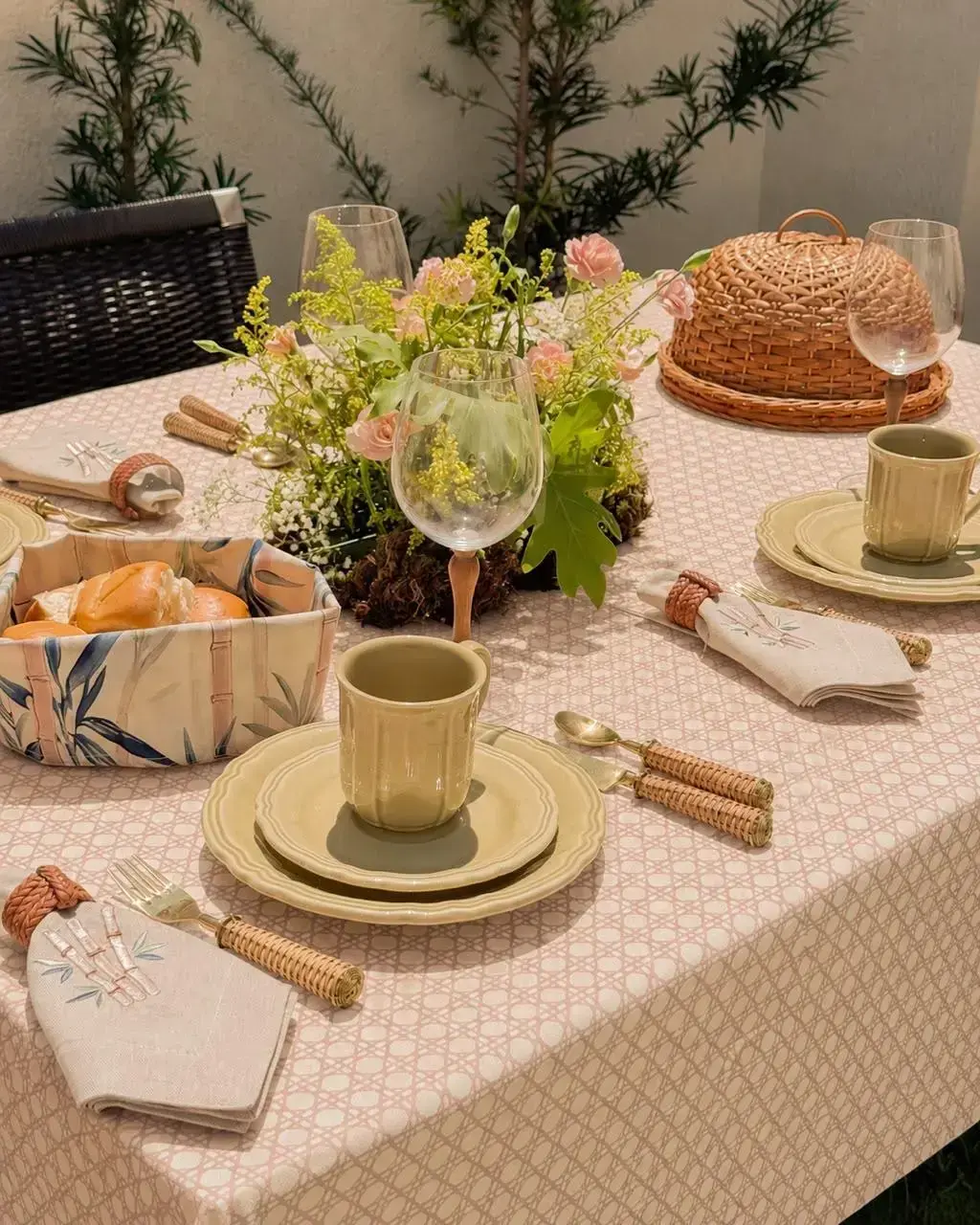 Mantel Rectangular Rejilla Take