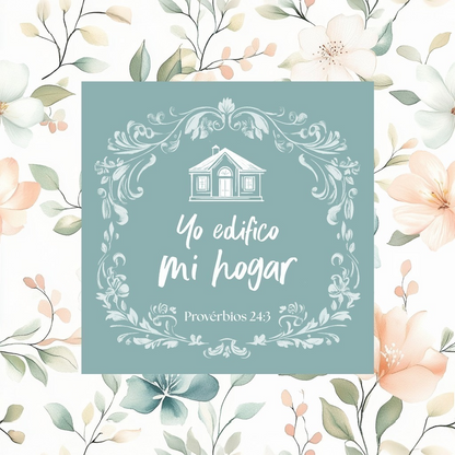 Delantal Adulto Impermeable Yo edifico mi hogar