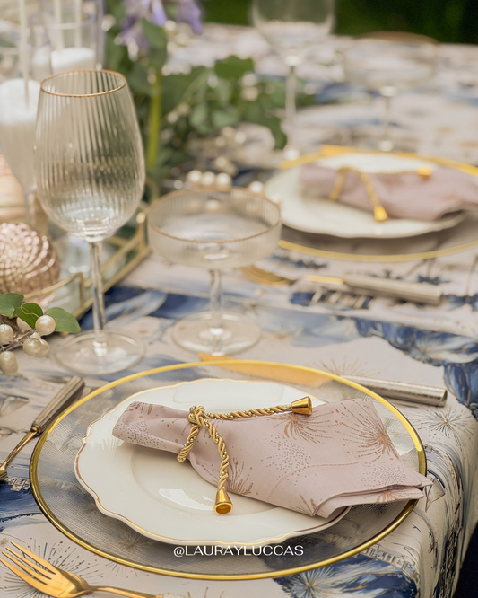 Servilleta de Tela Estampada Río de Janeiro - Beige