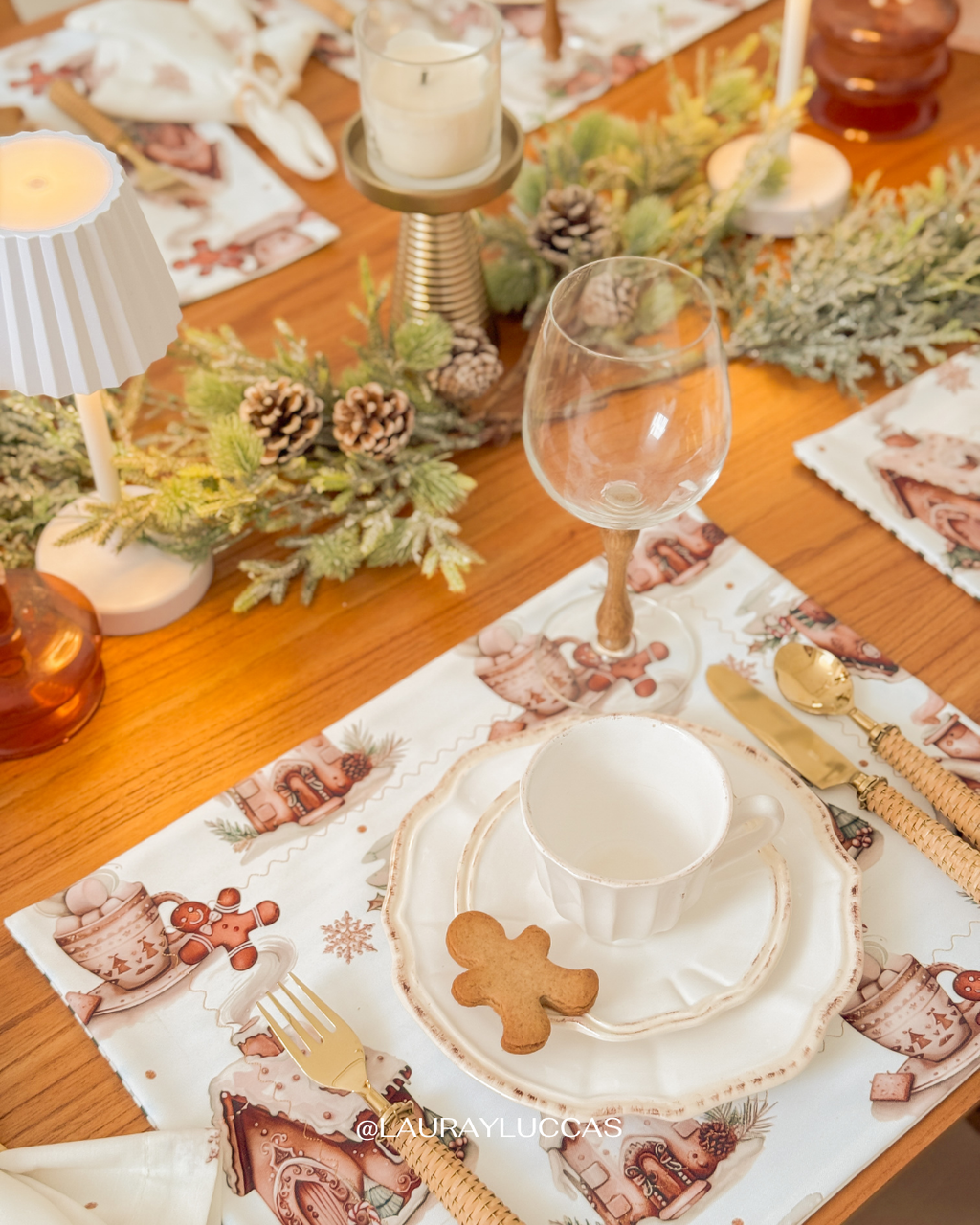 Kit de Mesa Casita de Jengibre