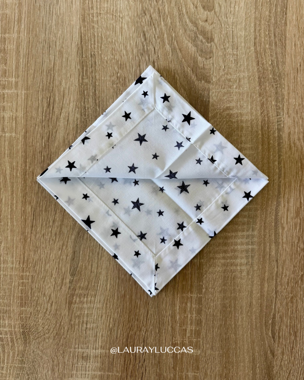 Servilleta de Tela Estampada Estrellas Harry Potter