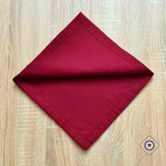 Servilleta de Tela Color Burdeo