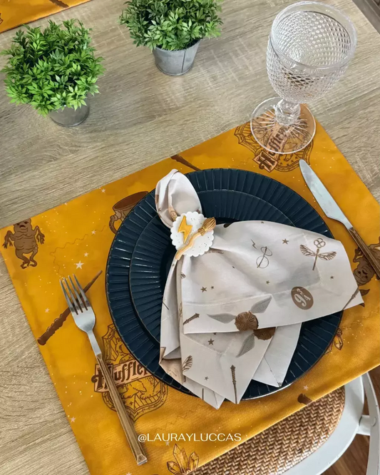 Kit de Mesa Hufflepuff Harry Potter