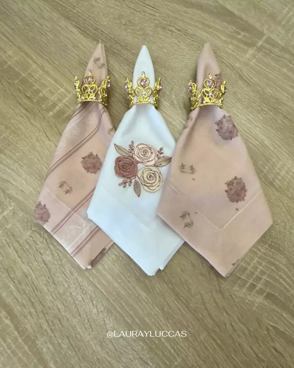 Servilleta de Tela Estampada Aurora - Bella Durmiente