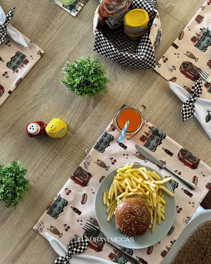Kit de Mesa Puesta American Diner