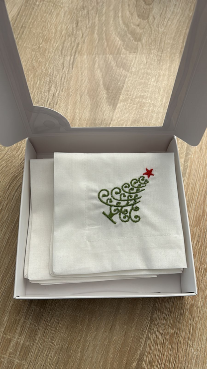 Set de Servilletas coctel Navidad (4 unidades)