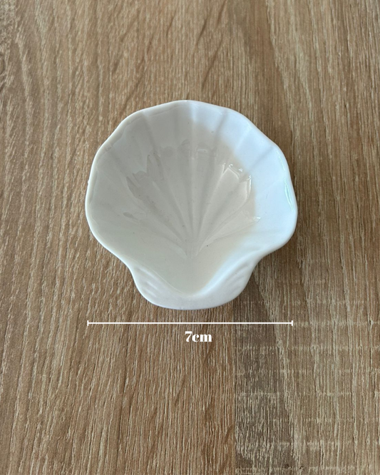 Pocillo de porcelana Concha