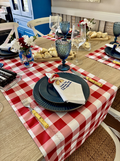 Camino doble faz Sabor Picnic Rojo