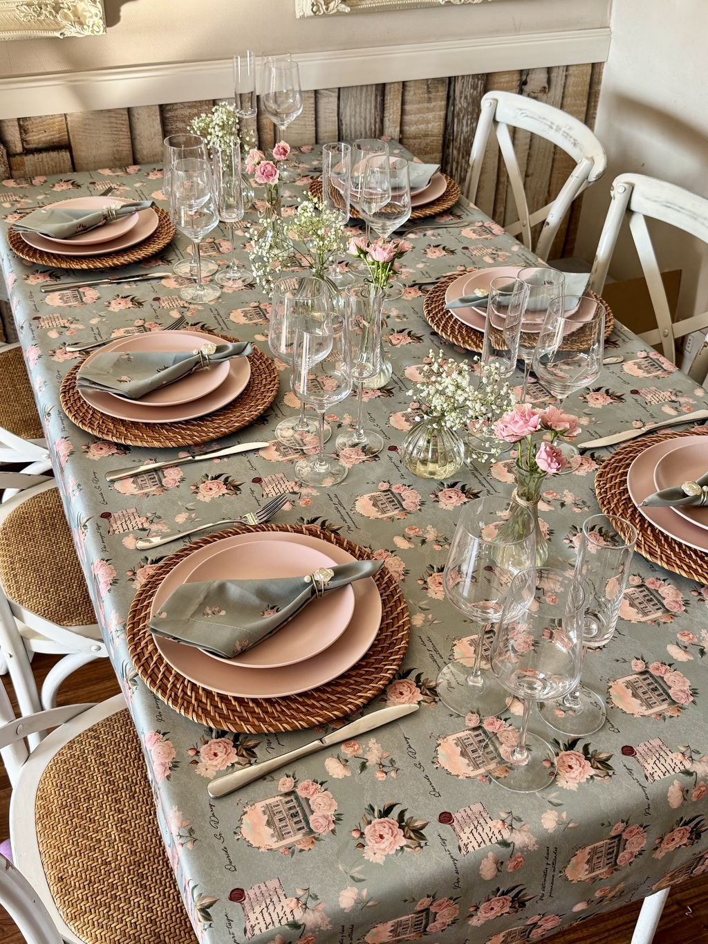 Mantel Rectangular Orgullo y Prejuicio