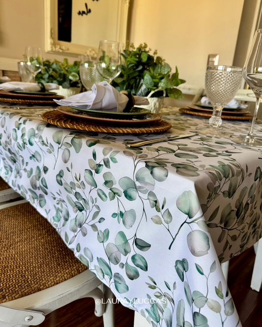 Mantel Rectangular Eucalipto