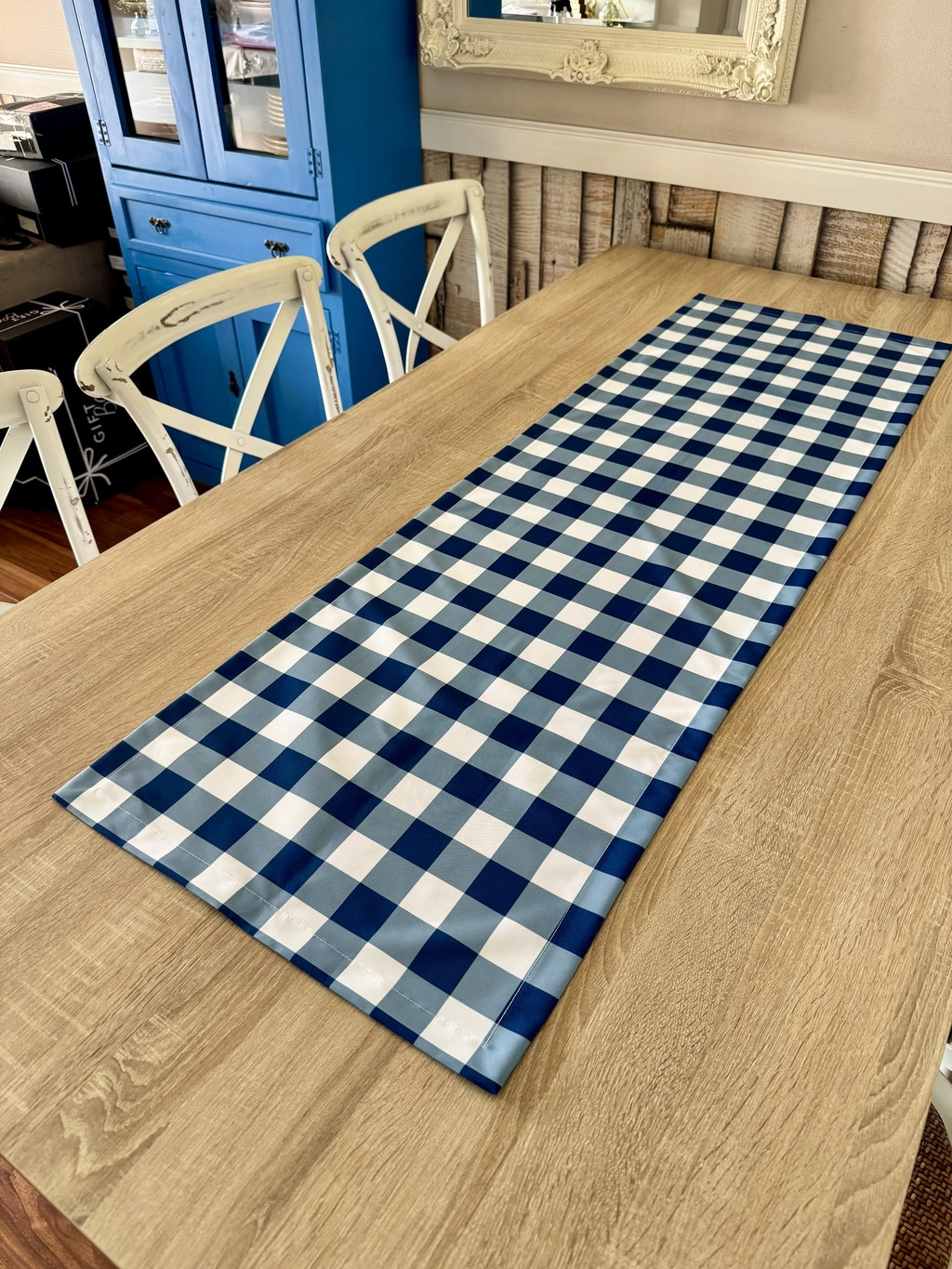 Camino doble faz Sabor Picnic Azul