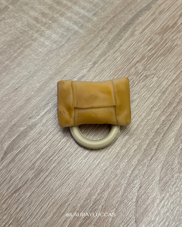 Porta servilletas en porcelana fría Empanada de horno
