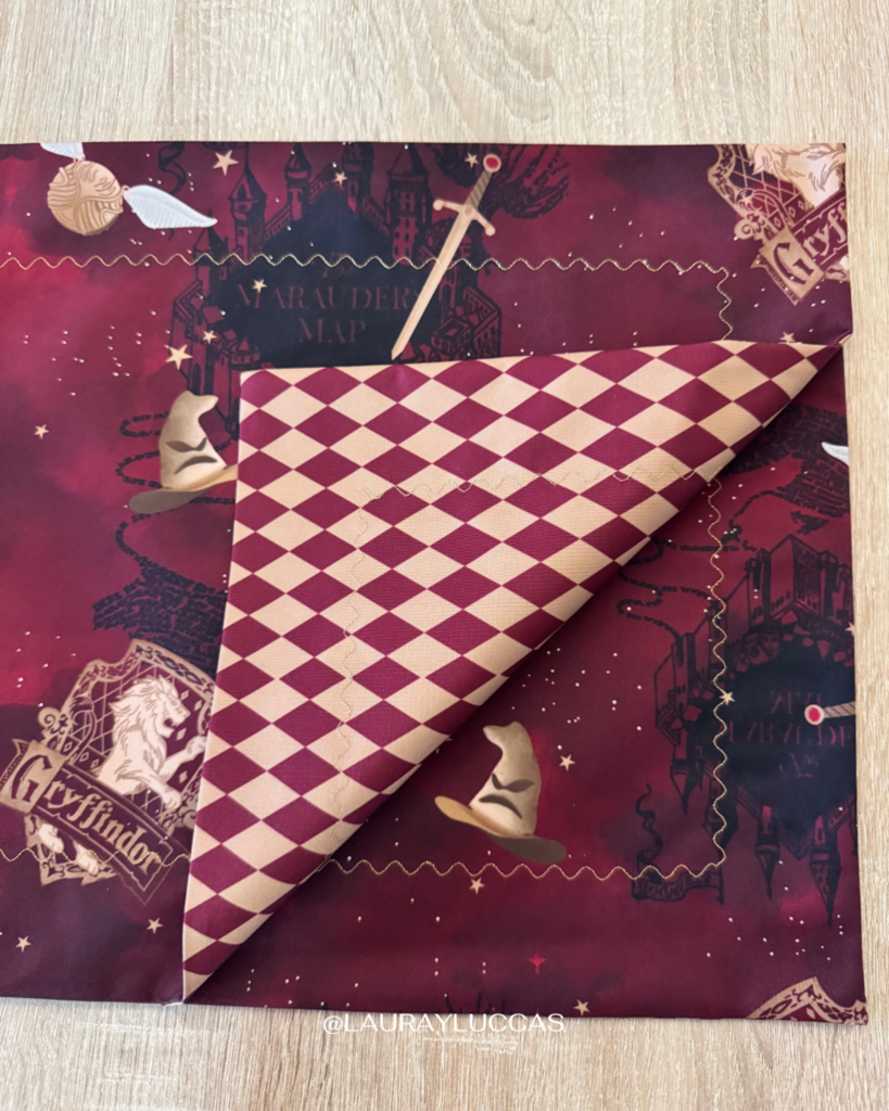 Set familia - 4 individuales doble faz Gryffindor Harry Potter